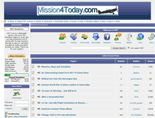 Tablet Screenshot of mission4today.com
